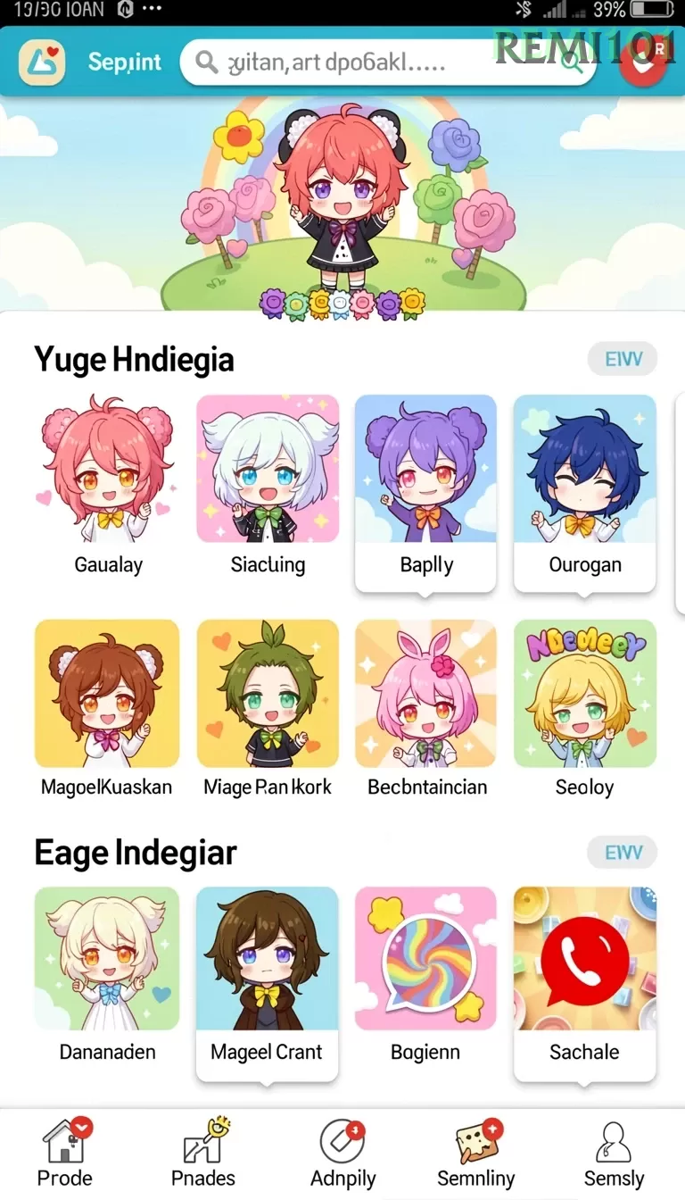 Cuplikan layar YUNITOTO — menu navigasi